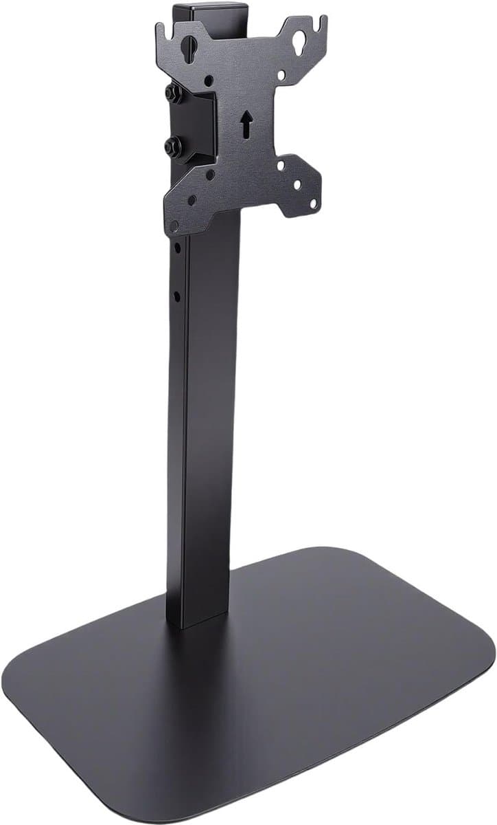 Monitorstandaard - Bureausteun - Ergonomisch Werken - Zware Stabiele Basis - 14-32 Inch - Mat Zwart