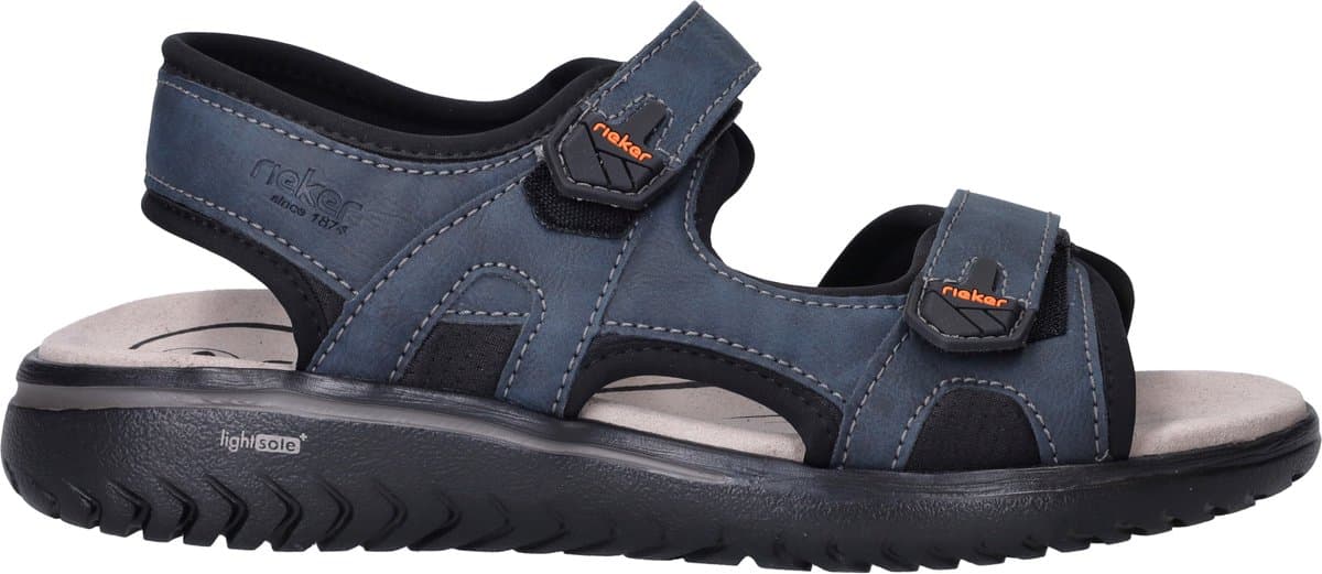 Rieker Sandalen - Heren - Blauw - Maat:44