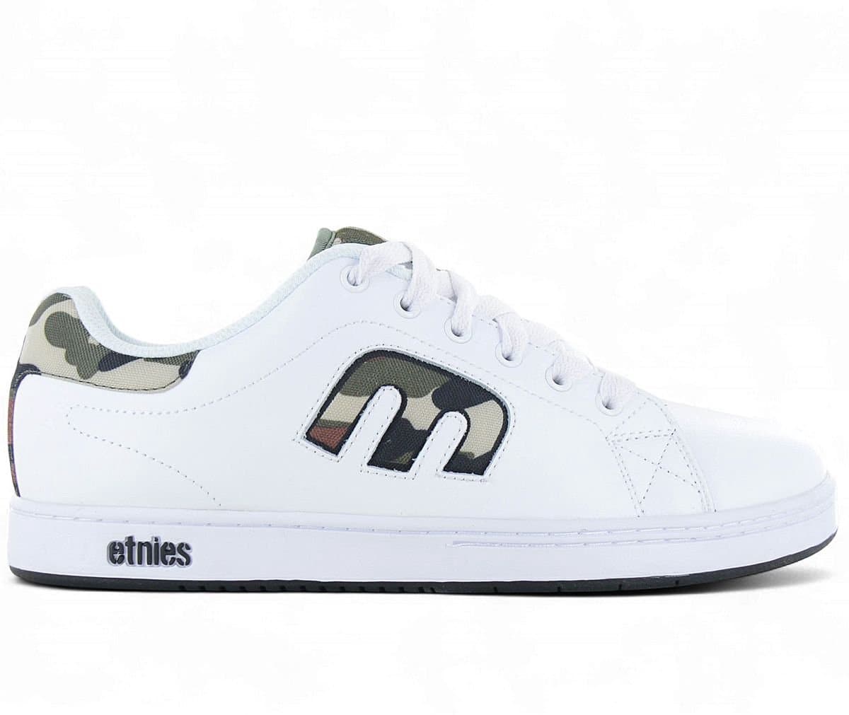 Etnies Callicut - Heren Sneakers Skate Skater Schoenen Wit 4101000014-124 , Maat: EU 41