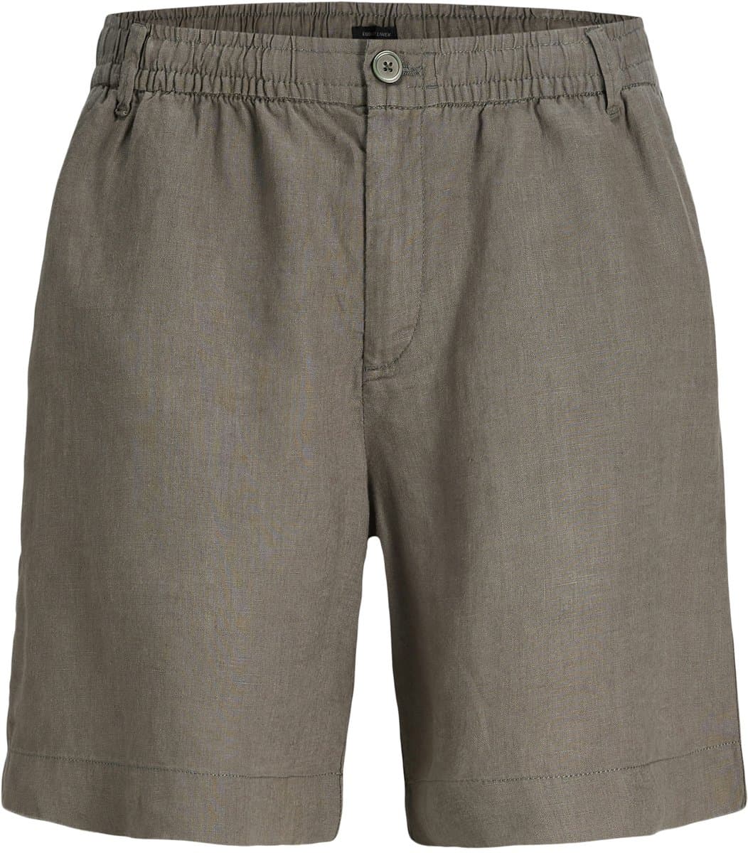 JACK&JONES - JPSTBILL LAWRENCE LINEN SHORTS REG LN - Heren - Bermuda shorts