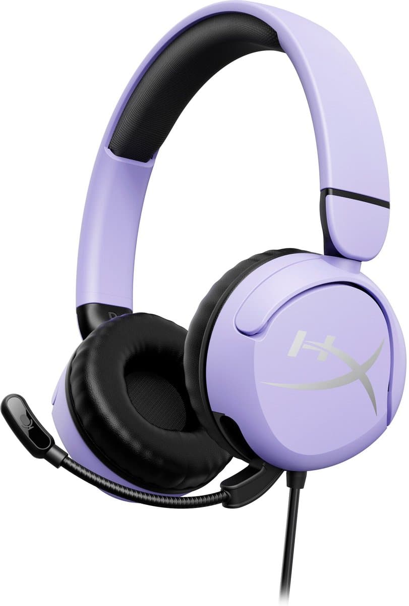 HyperX Cloud Mini - Bedrade Gaming Headset - Voor Jonge Gamers - Lavender