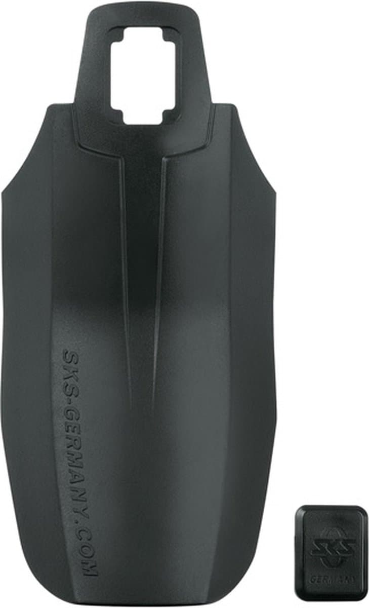 SKS Spatlap voor fiets - 50-53 mm - Inclusief spatbordstang clip - Zwart