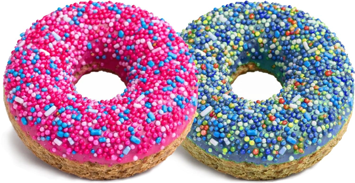 S2G Snoepdonuts - 2 stuks - 110 g - Paardensnoepjes - Handgemaakt