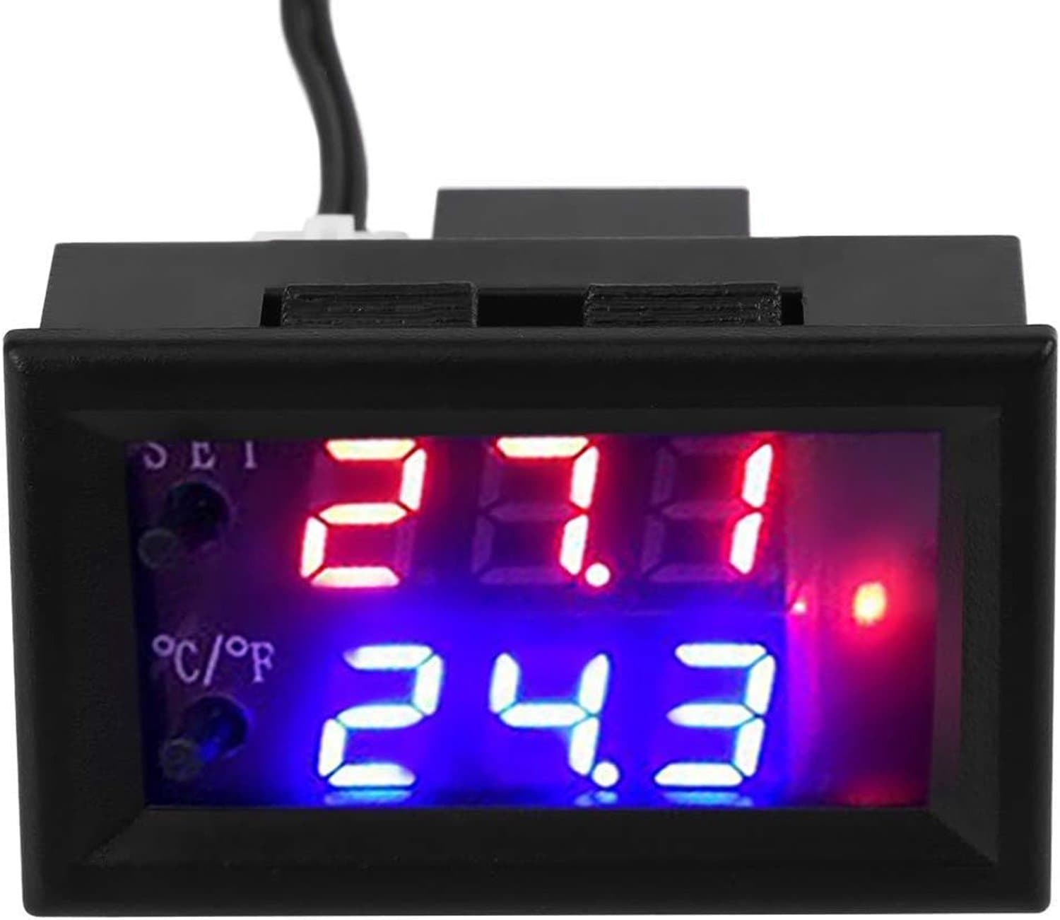 Digital Temperature Controller DC12V Thermostat with Sensor Adjustable Precision Control for Cooling Heating Aquarium - ShopVlot