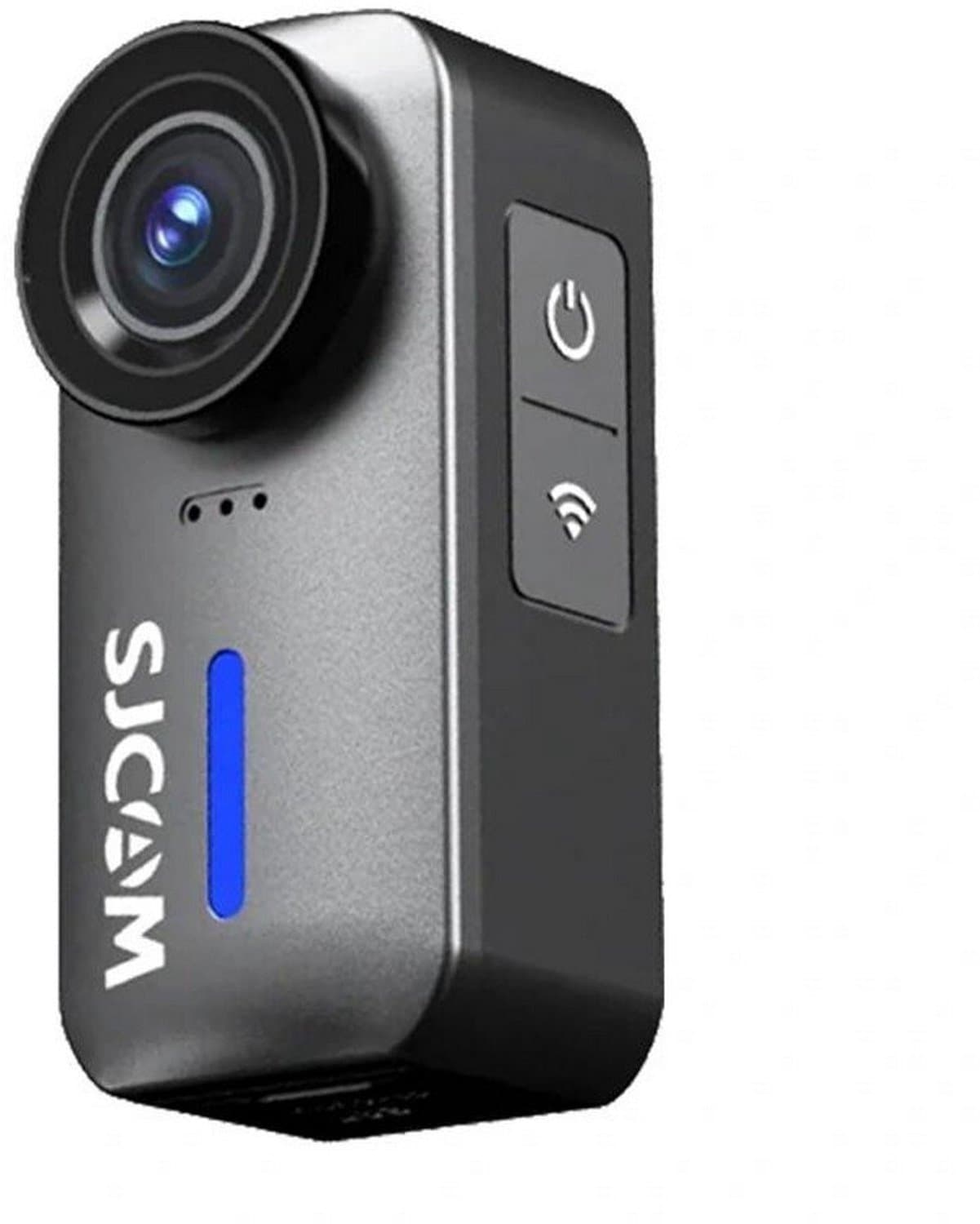 SJCAM C110+ 4K actioncamera met gyrostabilisatie, 170° ultragroothoek, f1.8 diafragma, 120 min opname, 30 m waterdicht met behuizing, compact formaat 6,4 x 3,1 x 3,3 cm, 20 MP foto, slow motion voor vloggen, motorrijden, fietsen, skiën en buitensporten