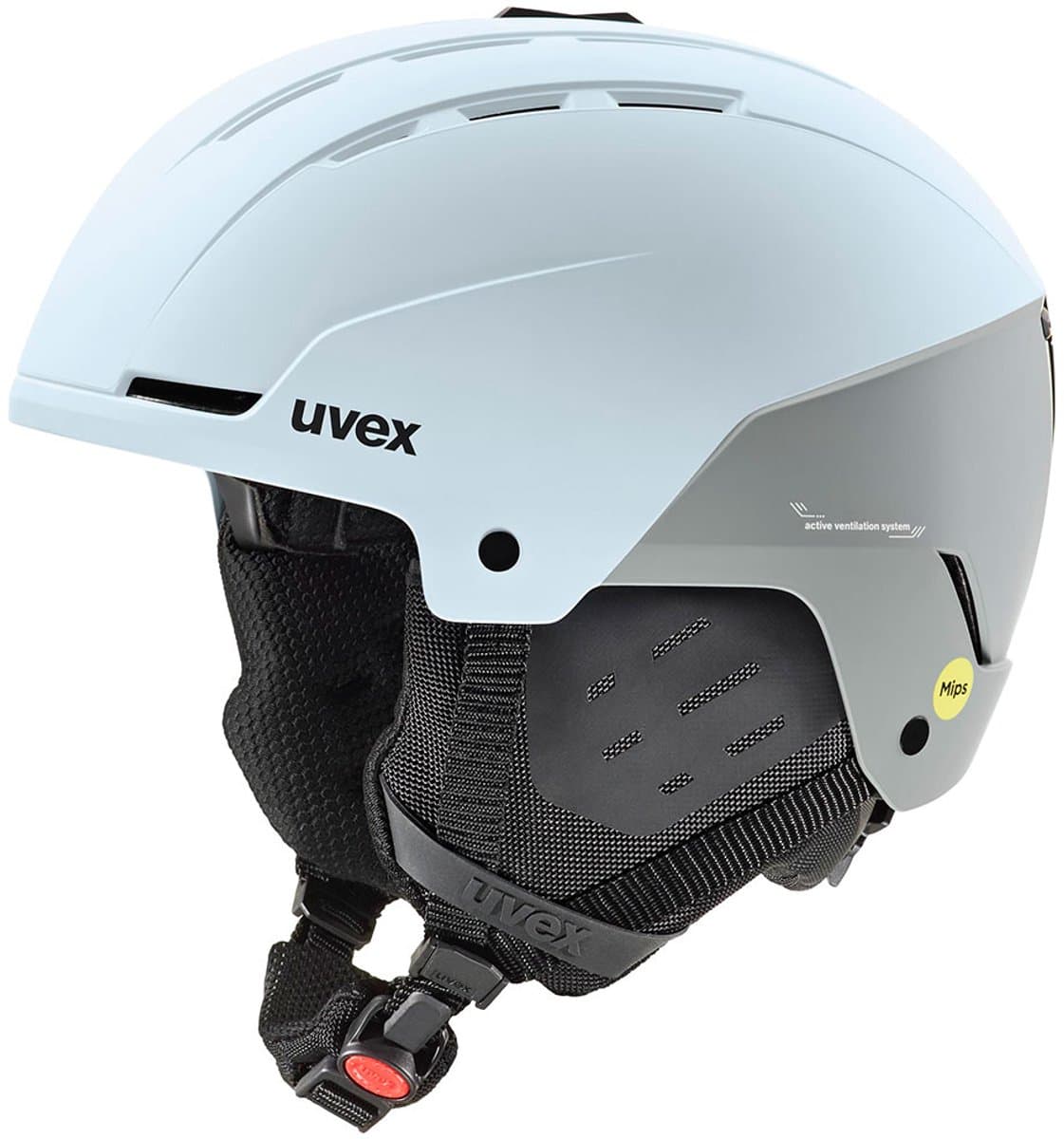 Skihelm Uvex Stance Mips Artic / Glacier Blue Matt-51 - 55 cm