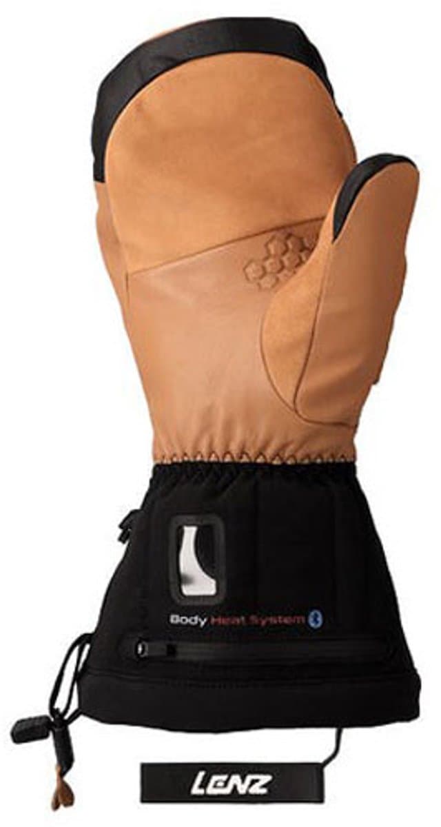 Lenz 9.0 Finger Cap Handschoenen Bruin S Man