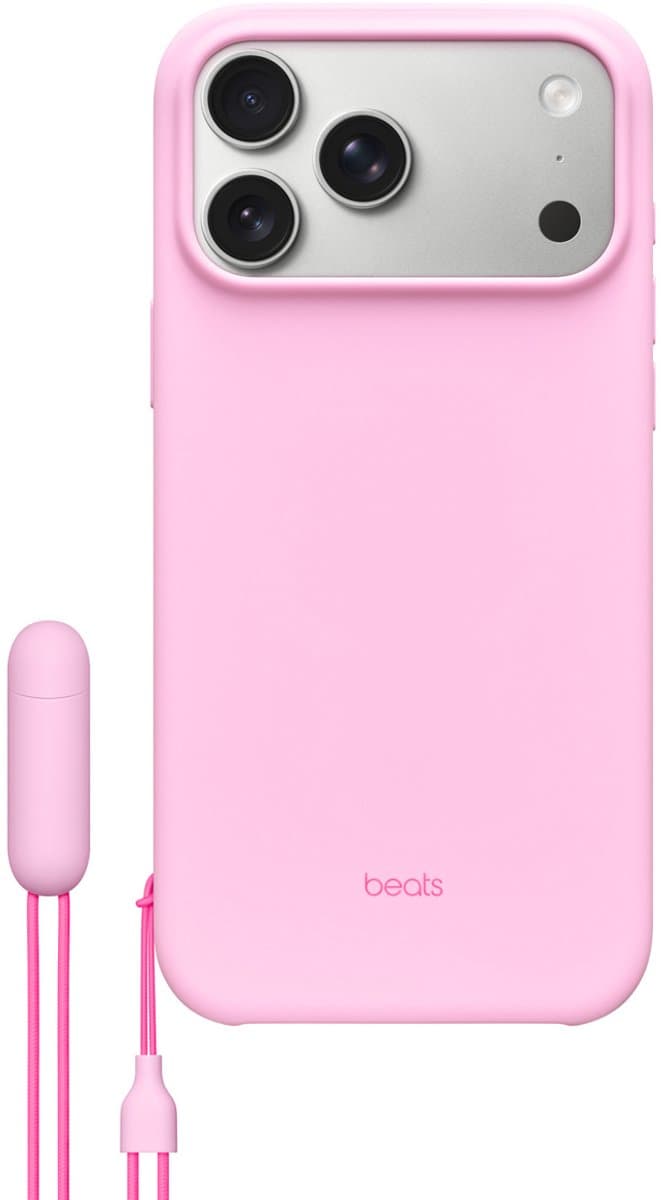 Beats Kickstand Case met geschikt voor MagSafe en Camera Control geschikt voor iPhone 17 Pro Max - Pebble Pink