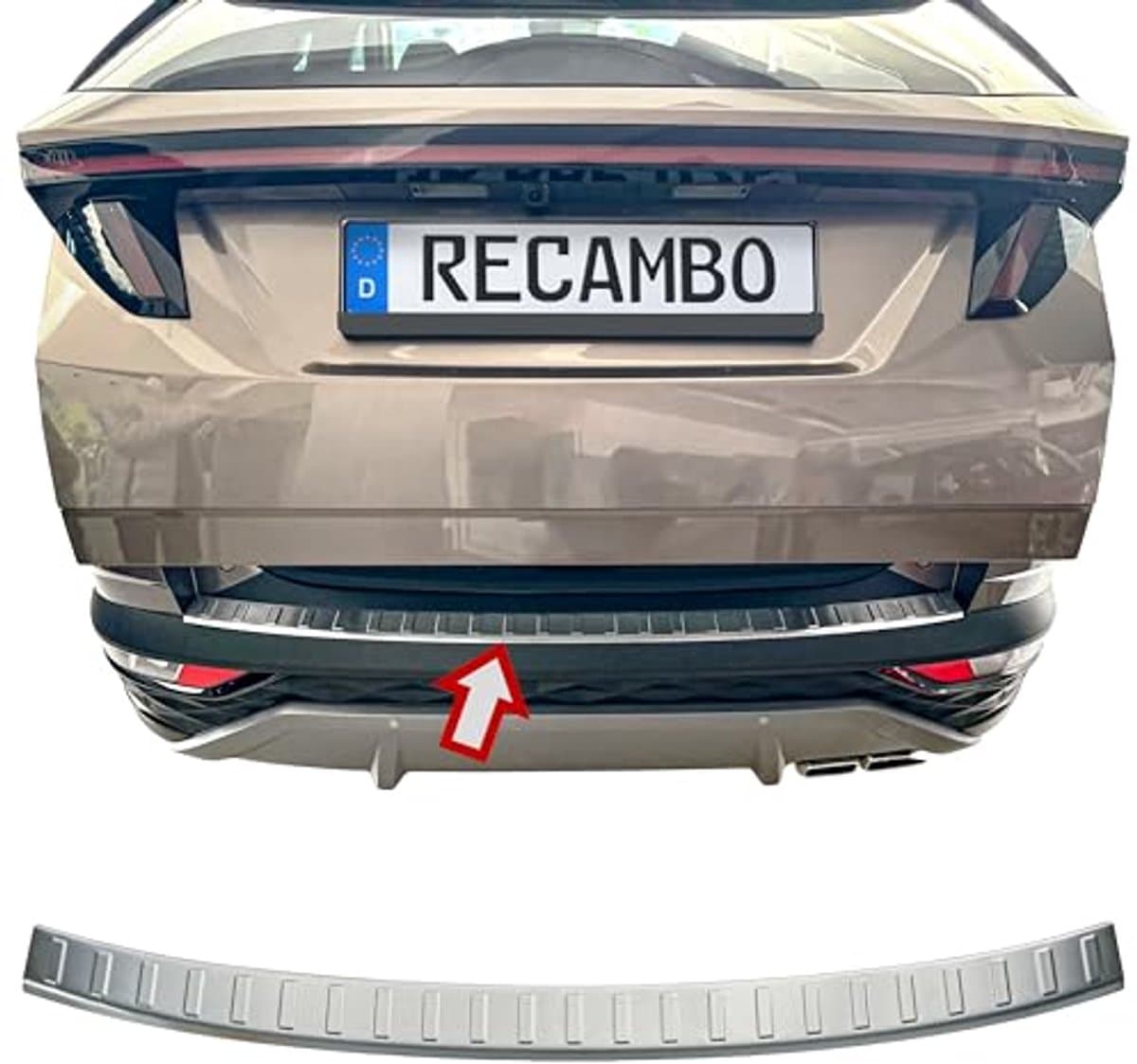 Bumperbescherming roestvrij staal voor Hyundai Tucson - Optimaliseer uw voertuigbescherming