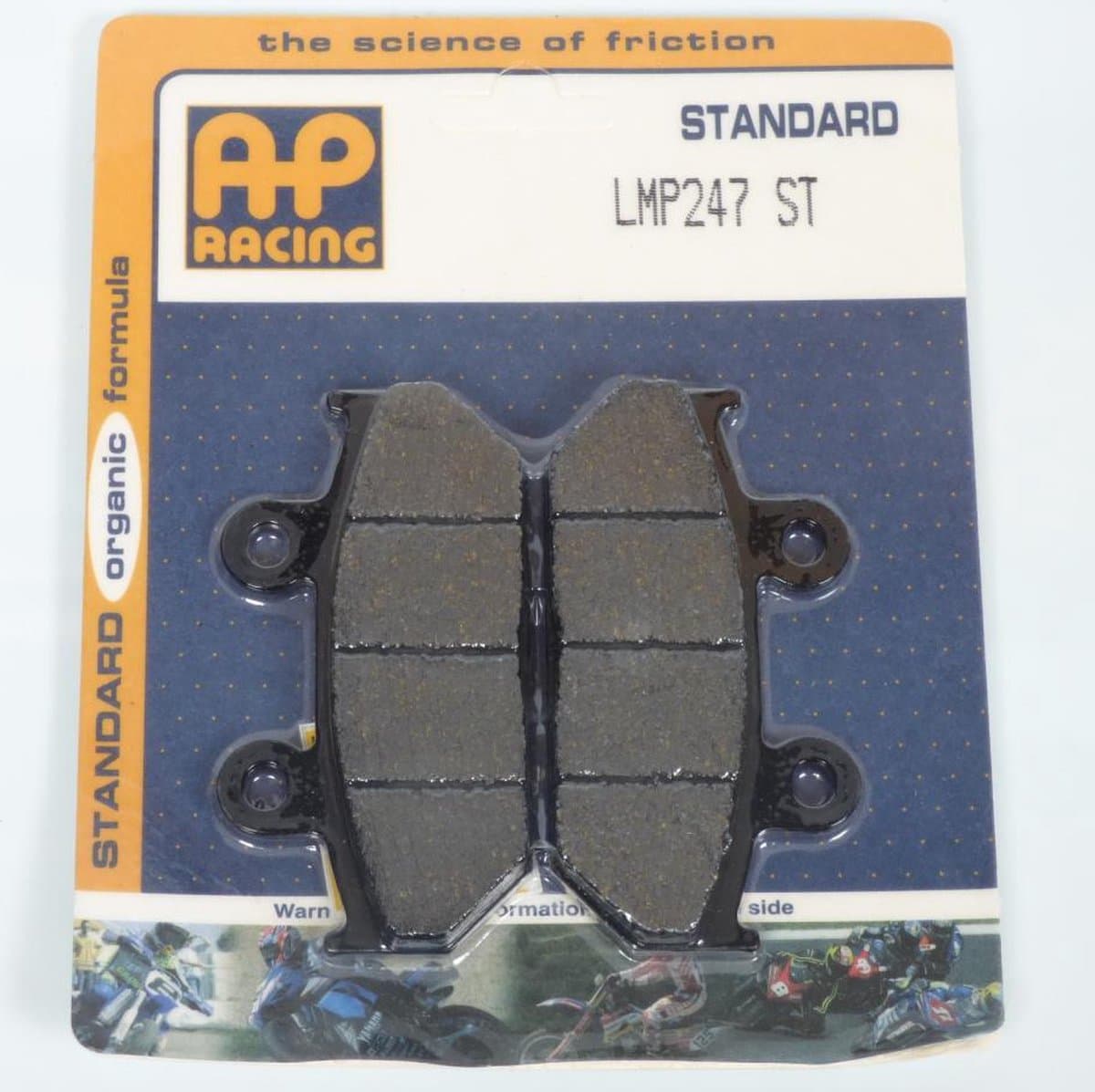 ap racing remblok voor honda 600 shadow motor 1988 tot 1993 lmp247st nieuw