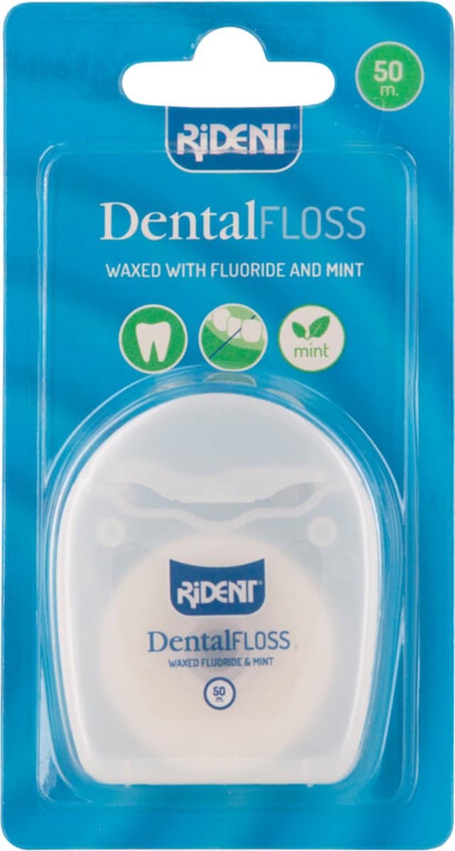 Rident met Fluoride - 50 m - Flosdraad