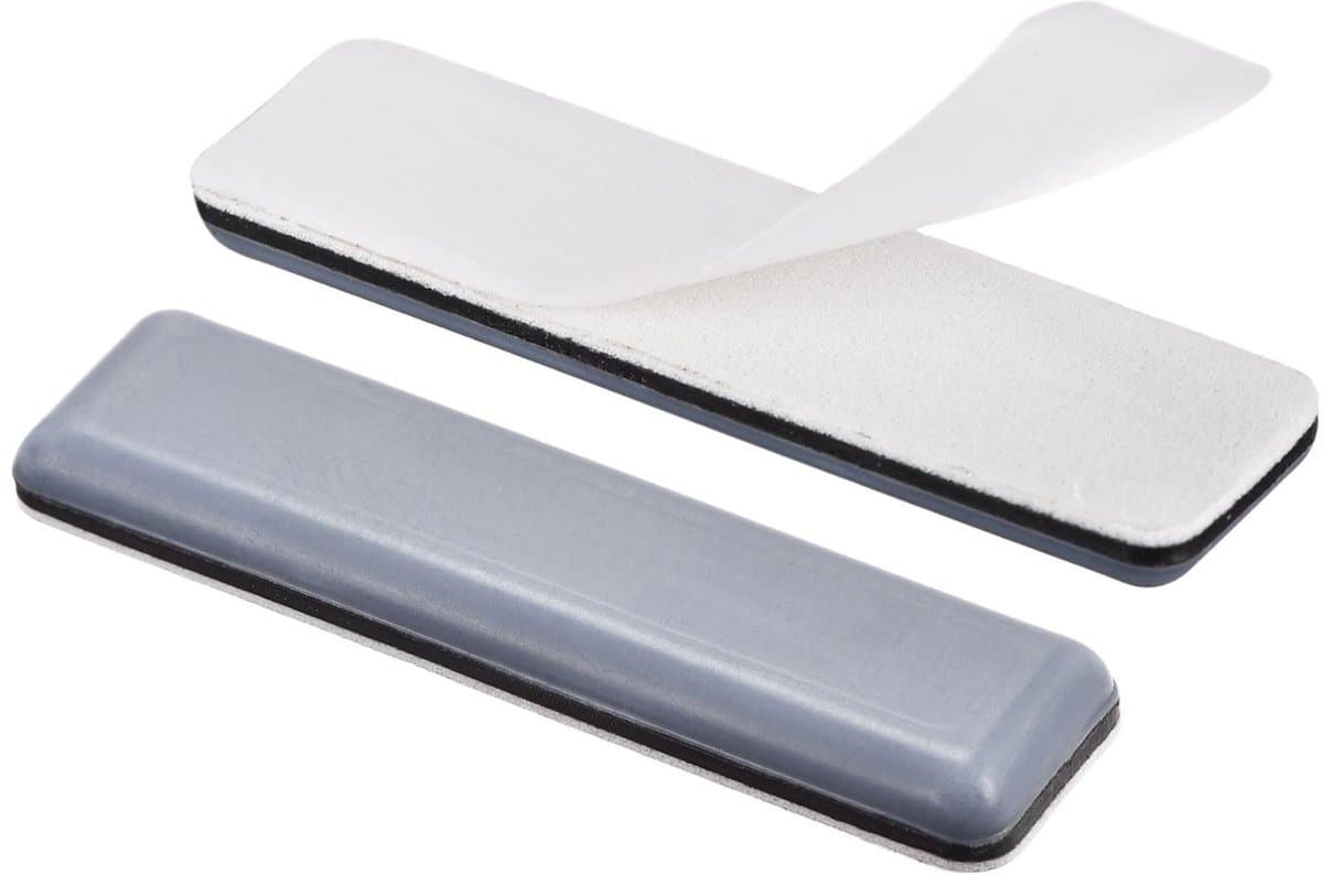 Dailygoods- Meubelschuifregelaars 70x19mm - Vloerbeschermers - Zelfklevende Pads - Duurzaam PTFE - 12 Stuks - Geluidsreductie