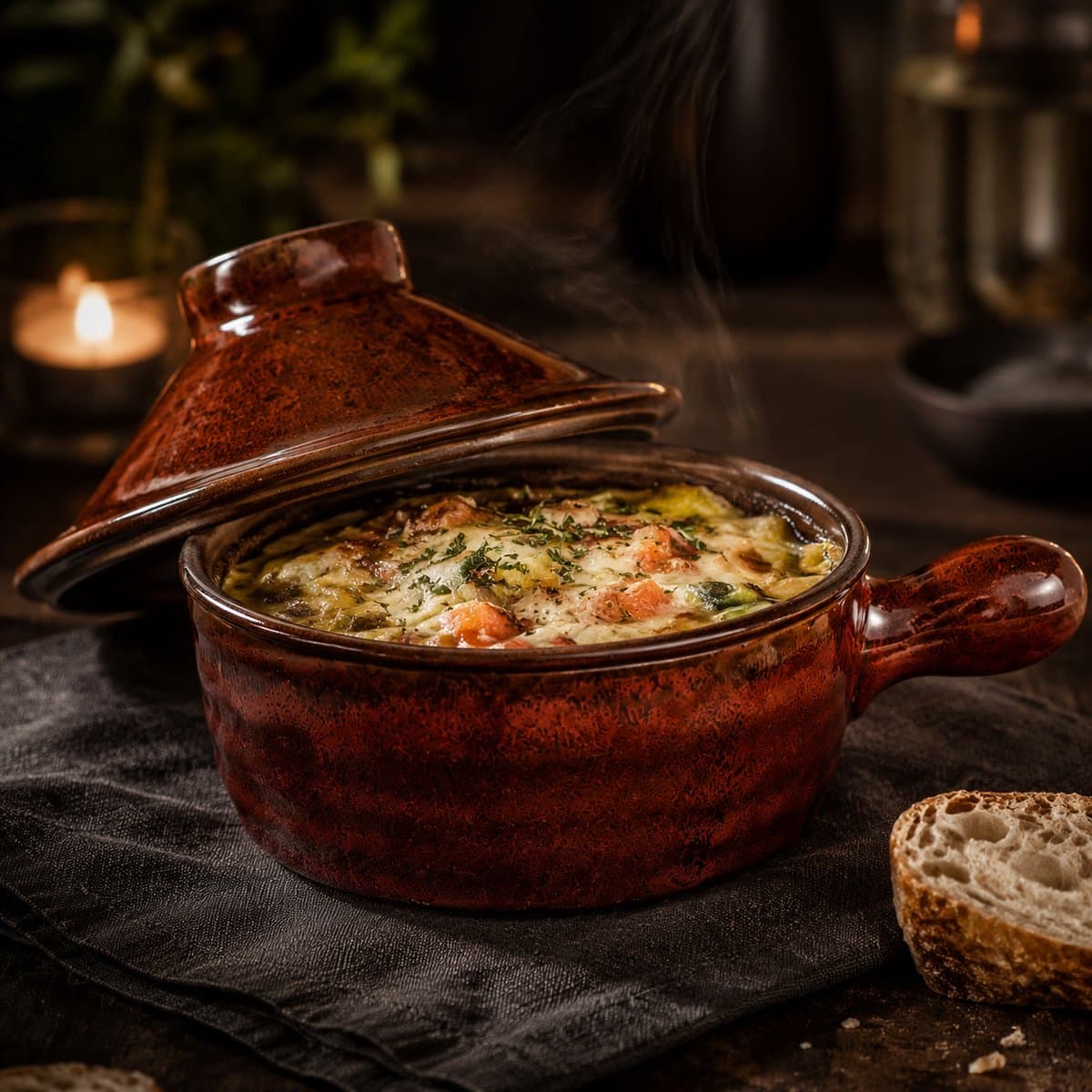Microwave Hot Pot - Ovenschaal - Inclusief Deksel - Ideaal voor Tapas