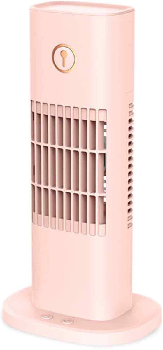 Mini-luchtkoeler/ventilator met USB-verneveling en waterkoeling – geschikt voor bureau, thuis en kantoor (leuk als cadeau)