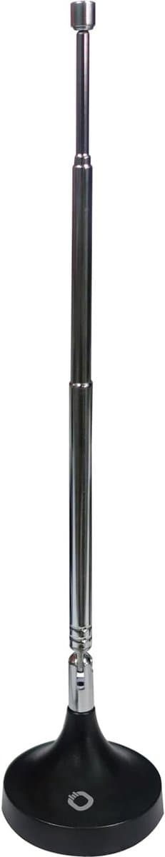 Radio Antenne - DAB FM - Radio Ontvangst - Telescopisch Uitschuifbaar - 75 Ohm - Zwart