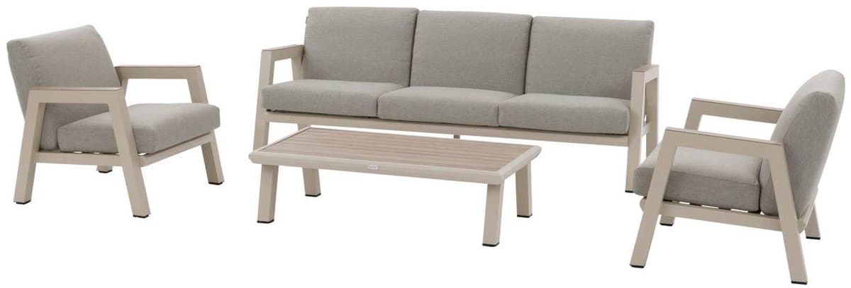 5-zits tuinset van aluminium AXIOME
