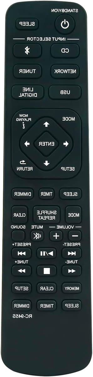 Vervangende Afstandsbediening - Universele Controle - Apparaat Bediening - Specifieke Functionaliteit - 10 Meter Bereik - Zwart