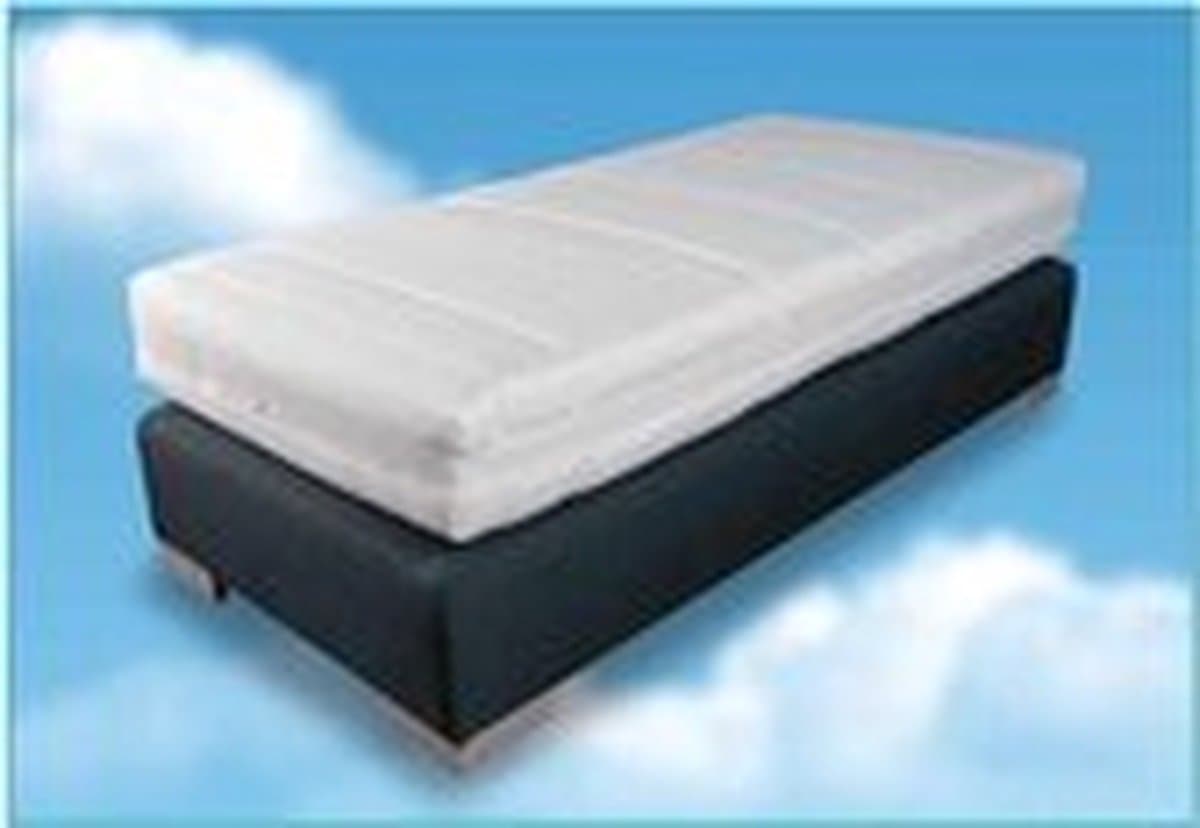 Losse boxspring - Pocketvering - boxspringonderstel - boxspringbedbodem - zonder matras - 90x220 cm - Grijs