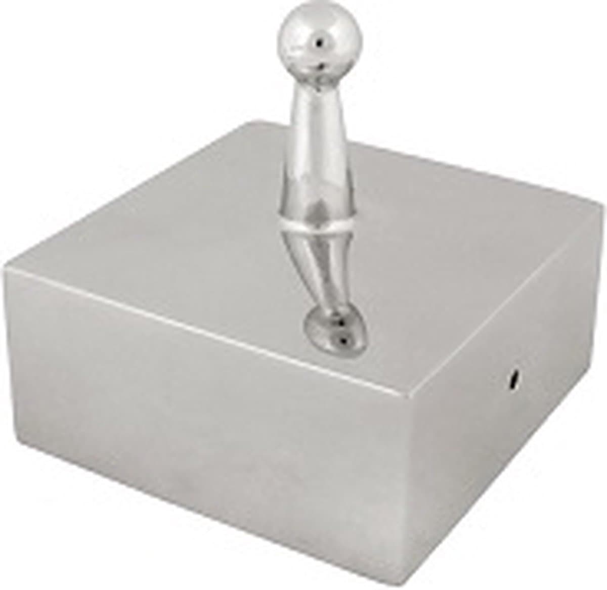RVS 304 Paalkop 10,4 x 10,4 cm