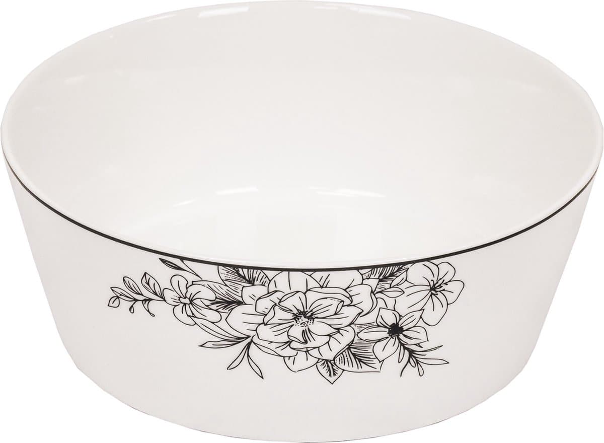 Housevitamin Schaal - Les Fleurs - 17,5x17,5x6,5cm
