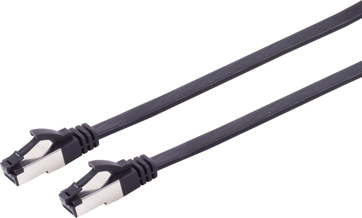S/CONN 08-43065 netwerkkabel Zwart 7,5 m Cat8.1 U/FTP (STP)
