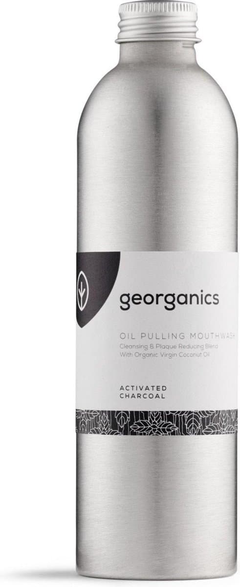 Mondspoeling Actieve Kool (Oil Pulling) - Georganics 275 ml
