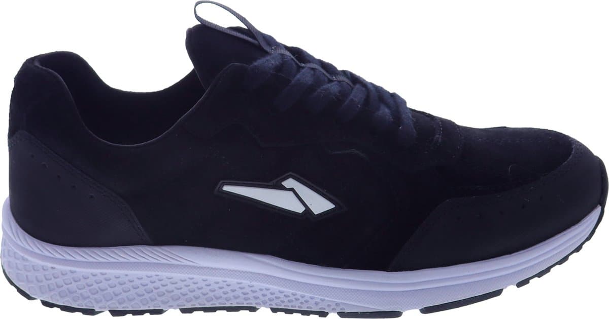Piedro Sport - Emiel - Sneakers - Zwart Suede - Vetersluiting - Schoenmaat - 40