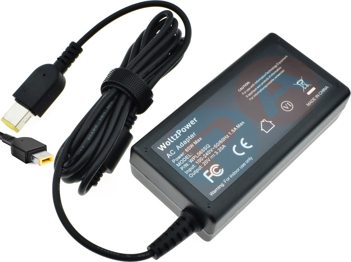 65W Laptop Oplader geschikt voor Lenovo IdeaPad 500-15ACZ - Square Pin