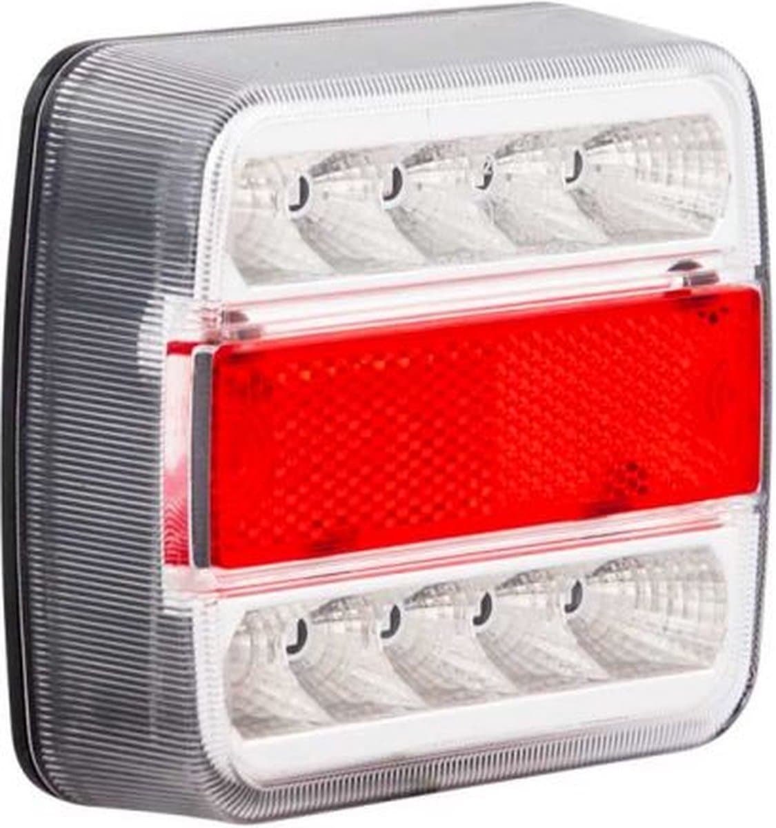 Trailergear TRAILERGEAR Achterlicht 10x10cm. LED WIT L=R