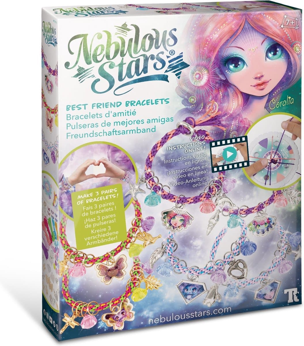Nebulous stars - Vriendschapsbandjes - Friendship bracelets - armbanden - juwelen - knutselen