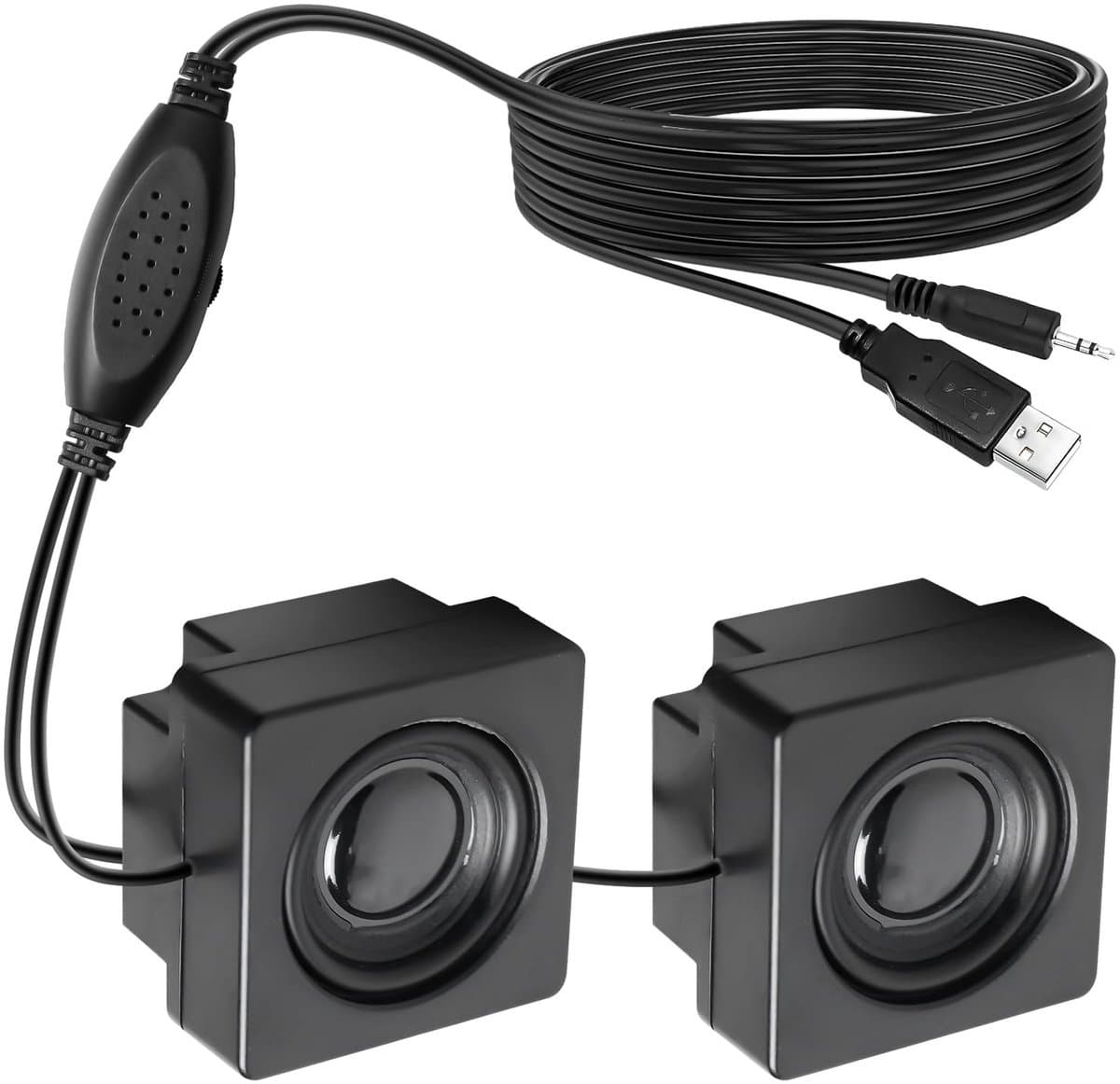 Dailygoods - Mini Computerluidsprekers met Volumeregeling