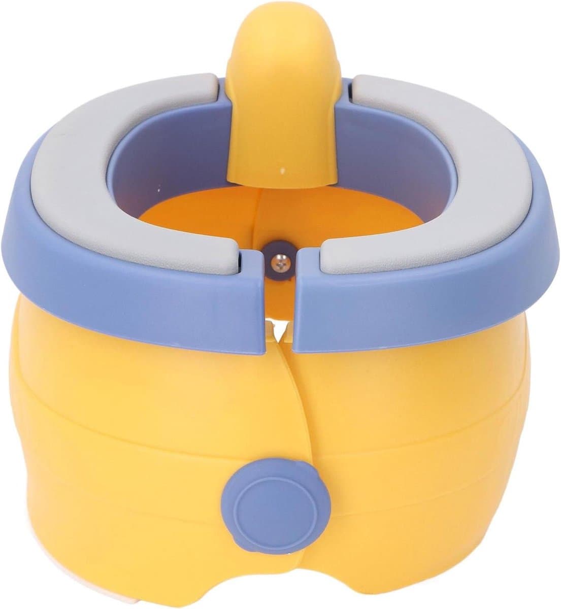 Draagbaar Opvouwbaar Potje - Reistoilet Peuter - Zindelijkheidstraining Onderweg - Stabiele Opvouwbare Structuur - 25 x 19 x 14 cm