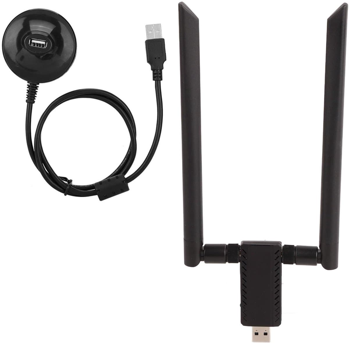 Store_9 - Wireless Netwerkkaart - Dual-Band WiFi Ontvanger - Externe Antenne - 2.4G 5.8G - Hoge Snelheid - Betrouwbaar Netwerk - Geschikt voor Lapt...