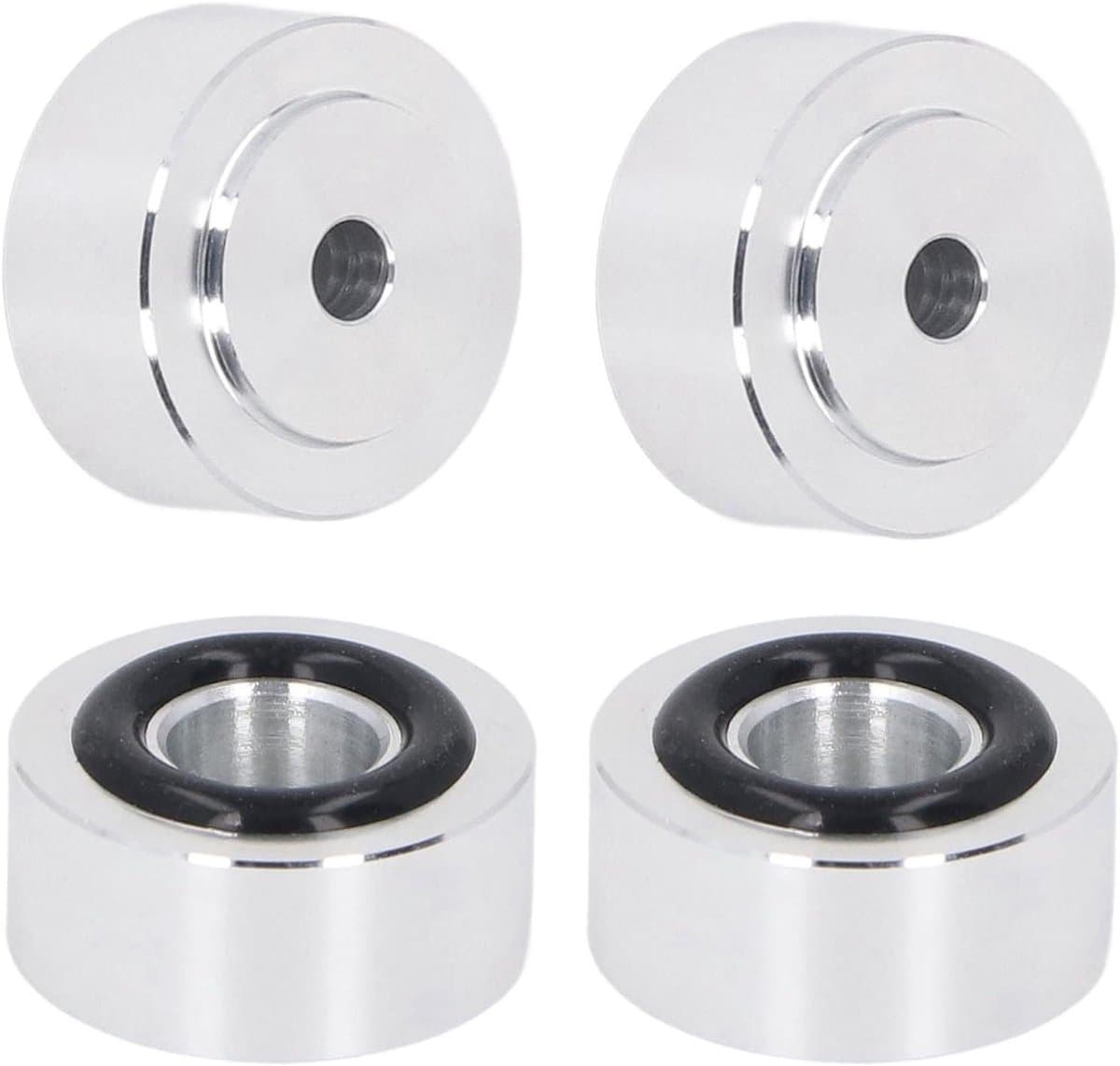 4 Stuks Speaker Isolatie Voeten Pad Aluminium Draaitafel Isolatie Platform Pad Audio Schokdemper Voeten Voor Cd-spelers