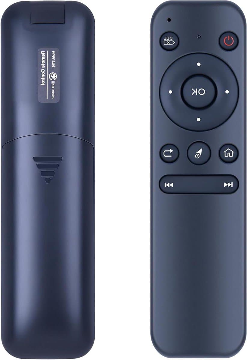 Afstandsbediening - Controller Air Mouse - Media Navigatie - Directe Compatibiliteit - 9 x 4 x 2 cm - Zwart