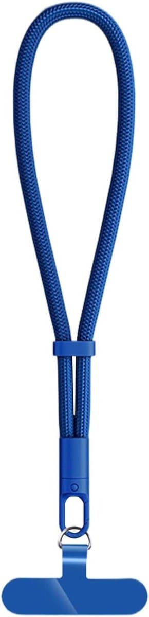 Telefoon Koord - Nekband Smartphone - Veilig Onderweg - Verstelbaar Design - 32 cm Omtrek - Zwart