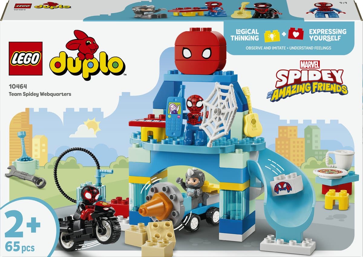 LEGO® DUPLO® | Marvel Team Spidey Webquarters 10464
