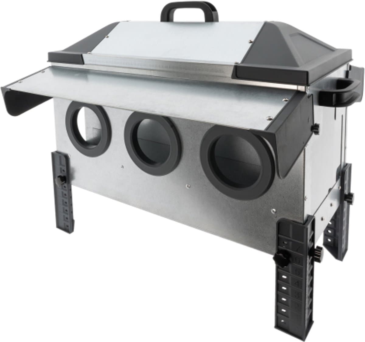ROBUST® voerbak met voeropeningen 18 kg