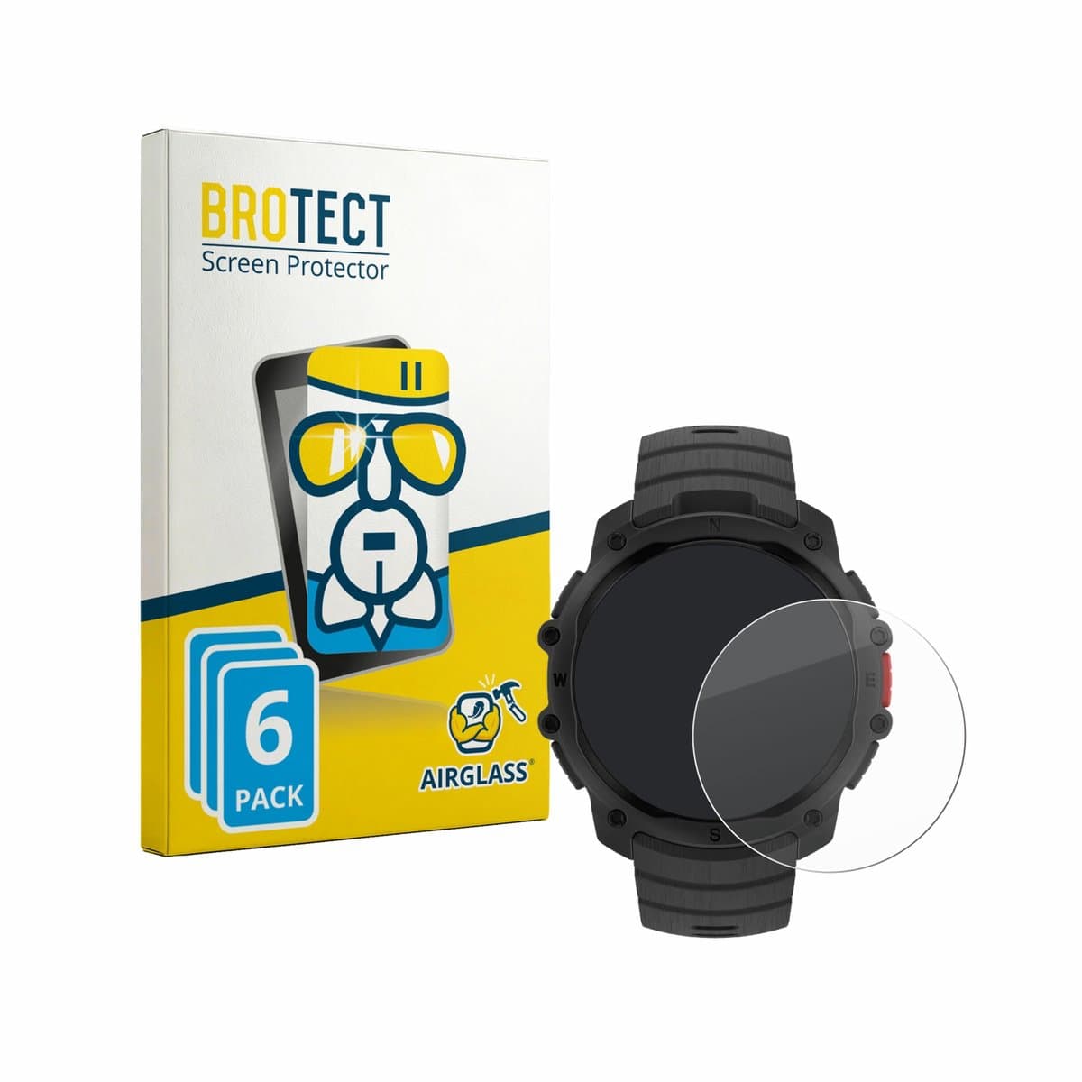 Screenprotector 6 Stuks voor Polar Street X Beschermglas transparant