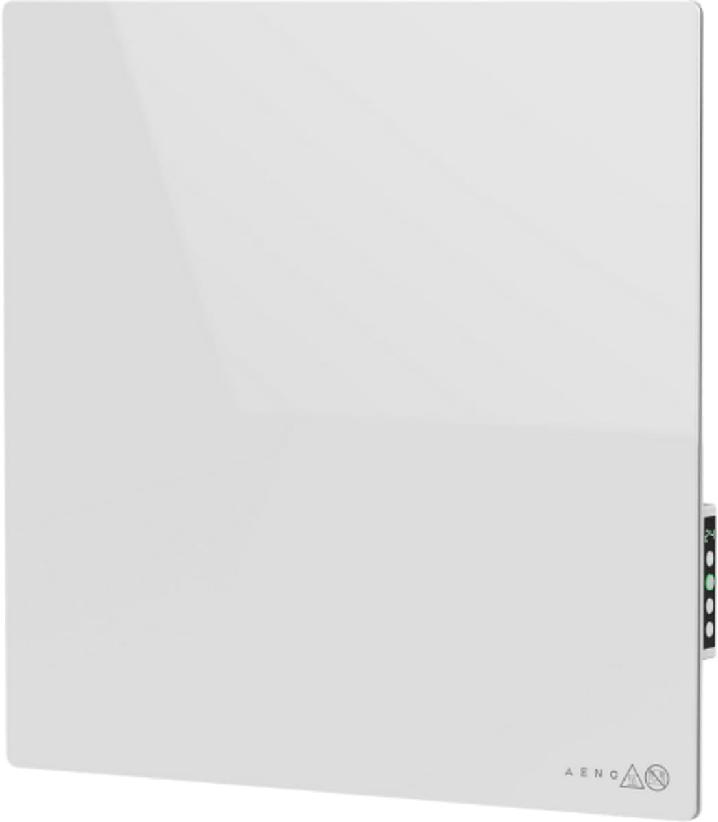 AENO Premium Eco - Smart Quadro Wandverwarmer - 500W - Wit - Gehard Glas - Made in Poland