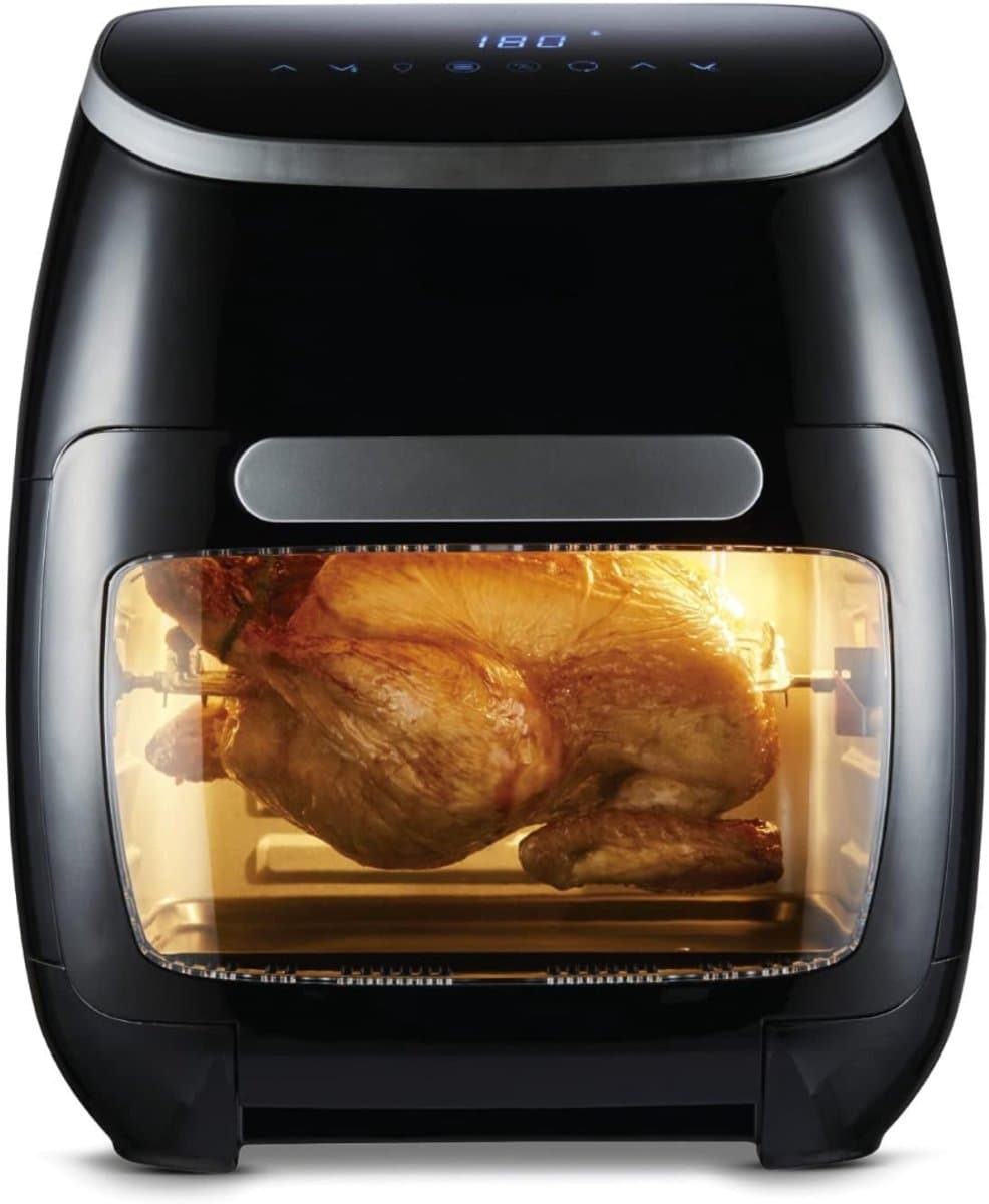 RVV® Heteluchtoven - Oven - Airfryer Oven - 11 Liter - Zwart - 33cm x 39cm x 38cm