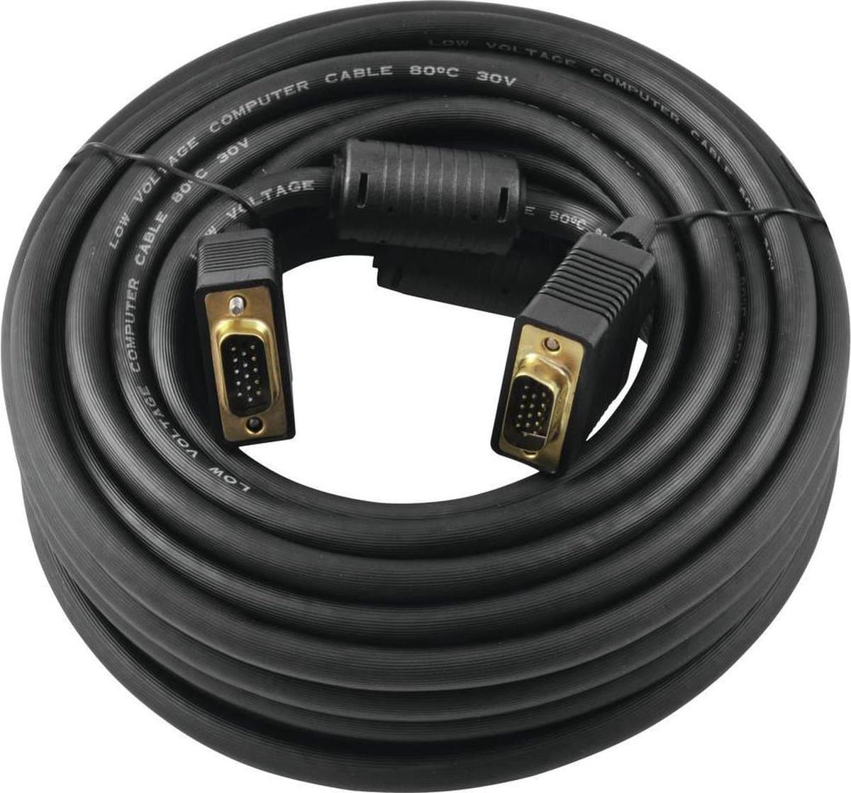SOMMER CABLE SUB-D cable 10m bk