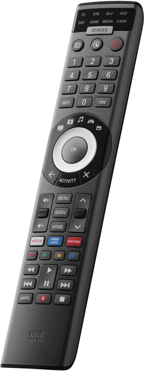 One For All Smart Control Pro 8 (URC7981) Universele afstandsbediening - IR / RF