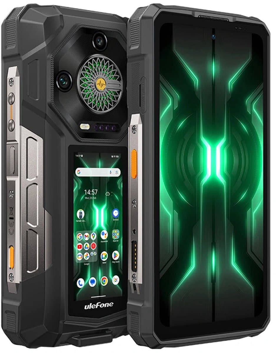 Ulefone Armor 33 Pro 17,6 cm (6.95") Dual SIM Android 14 5G USB Type-C 16 GB 512 GB 25500 mAh Zwart