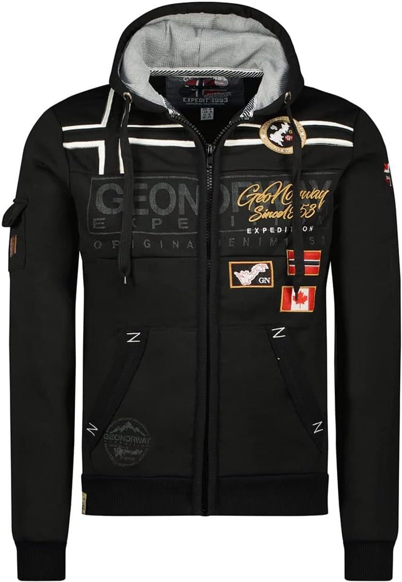 Sportief Heren Sweatshirt met Capuchon en Ritssluiting - Warm en Comfortabel