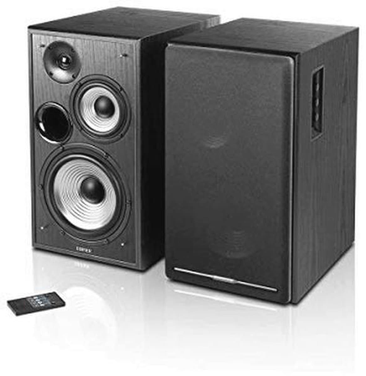 Krachtige 2.0 Bluetooth speaker set met afstandsbediening en optische ingang
