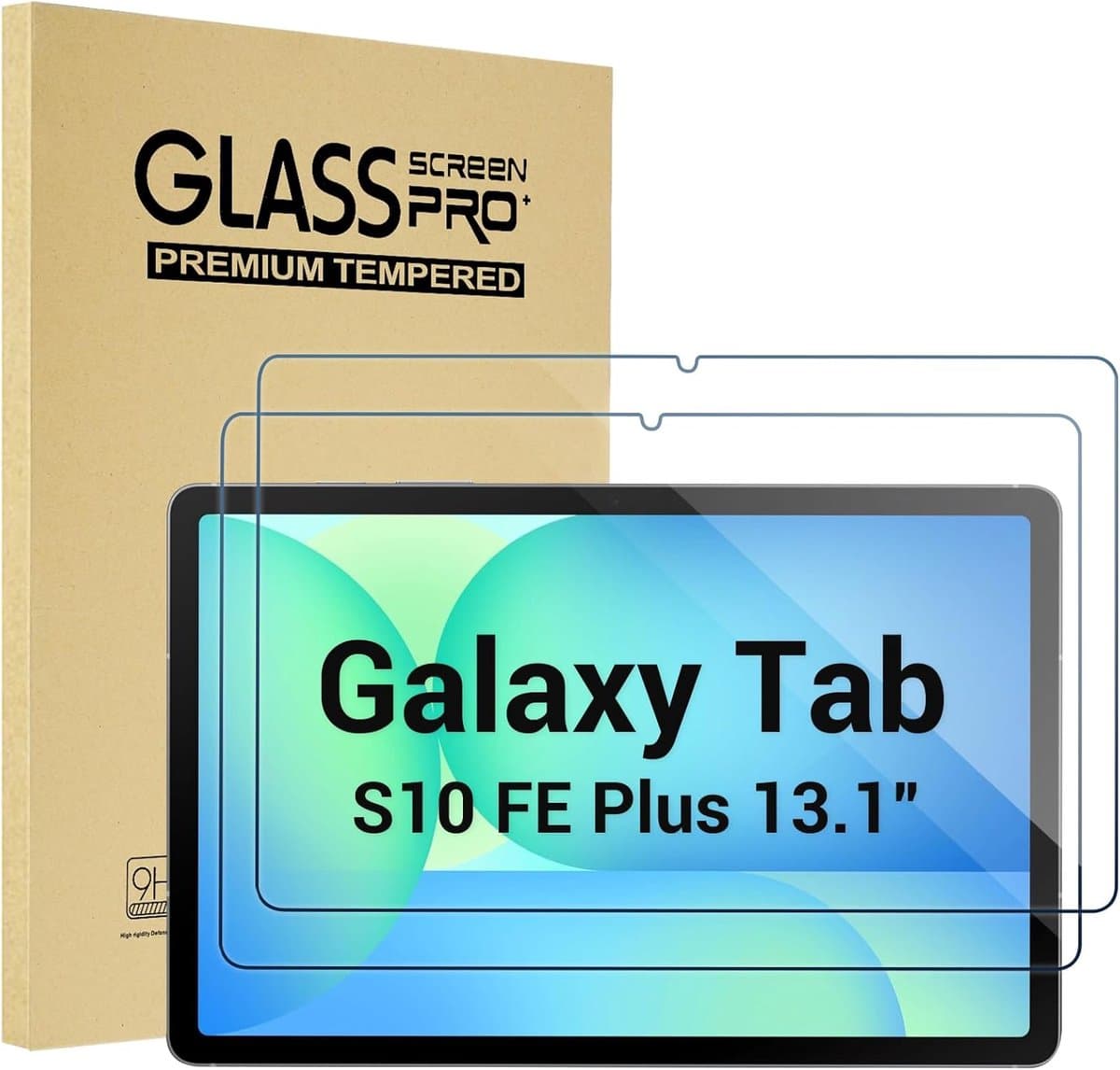 Schermbeschermer 2 Stuks - Gehard Glas Film - Tabletbescherming - Hoge Aanraakgevoeligheid - 131 Inch - Transparant