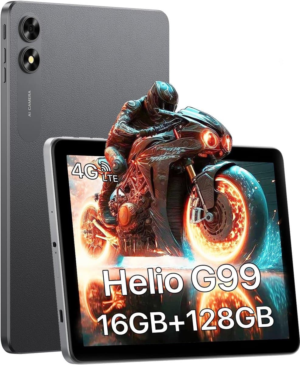Android 13 Tablet 10 inch met Krachtige Helio G99 Processor, 16GB RAM en 128GB Opslag
