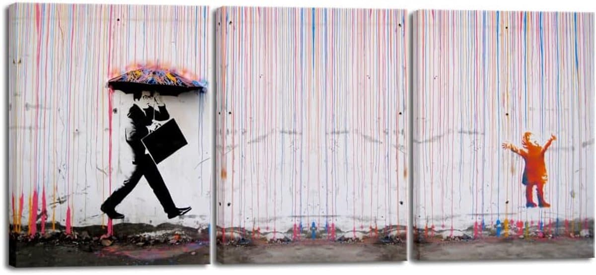 Canvas Schilderijen Set - Wanddecoratie Kunst - Woonkamer Decoratie - 3 Delig Ontwerp - 30x40cm Per Stuk - Grijs