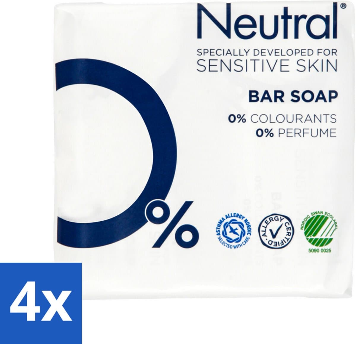 Neutral Zeeptablet 2 x 100 gr - Voordeelverpakking - 4 stuks